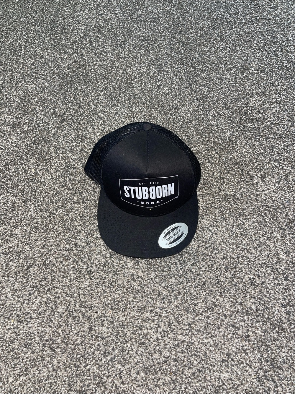 NWTs Stubborn Vintage Black Trucker Cap - Men's Snapback